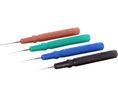 Kit of 4 ESD Colored Oilers, ESD Plastic, Fine / Pointed / Extra Fine / Medium / Large